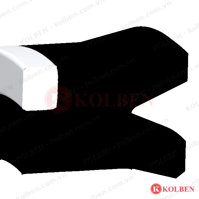 K725 Phớt piston có vòng đỡ POM KOLBEN – ảnh 2