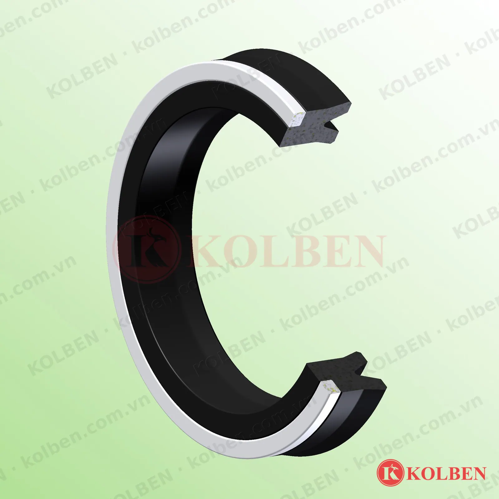 K725 Phớt piston có vòng đỡ POM