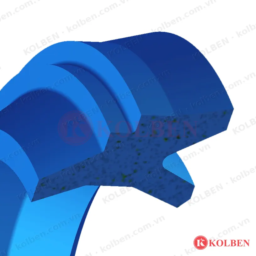 K843 Phớt chắn bụi môi kép, lắp ép KOLBEN – ảnh 3