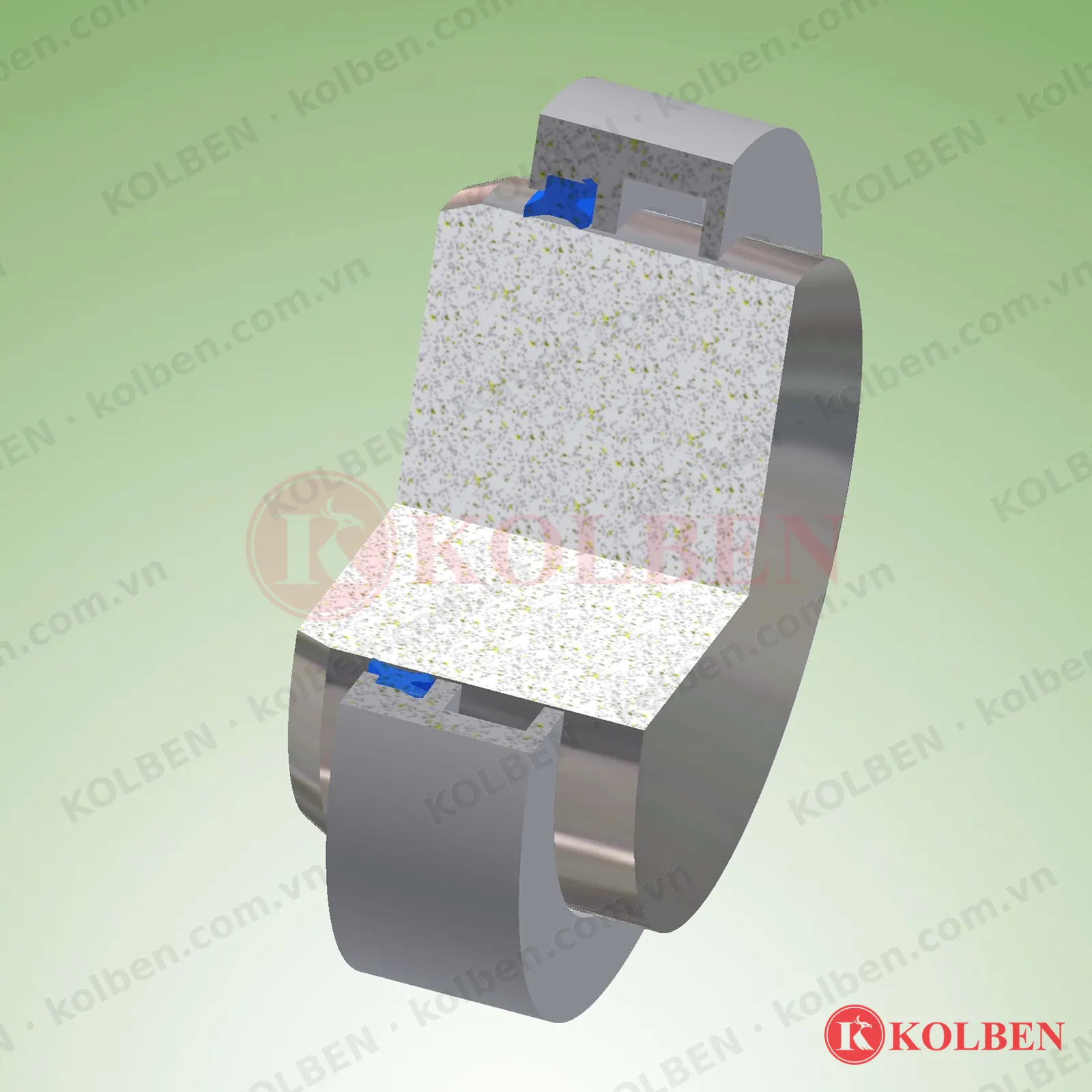 K854 Phớt chắn bụi 2 môi KOLBEN – ảnh 3
