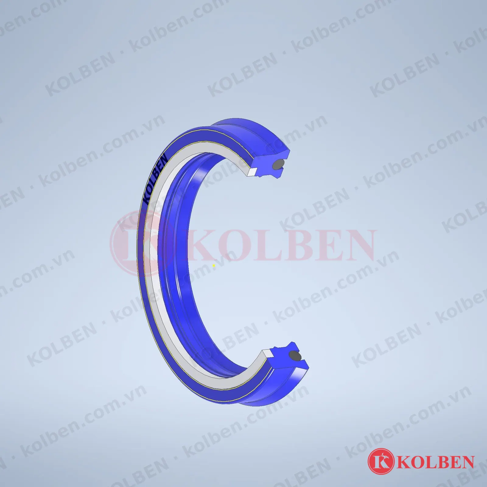 K628 Phớt ty 2 môi chống sốc áp