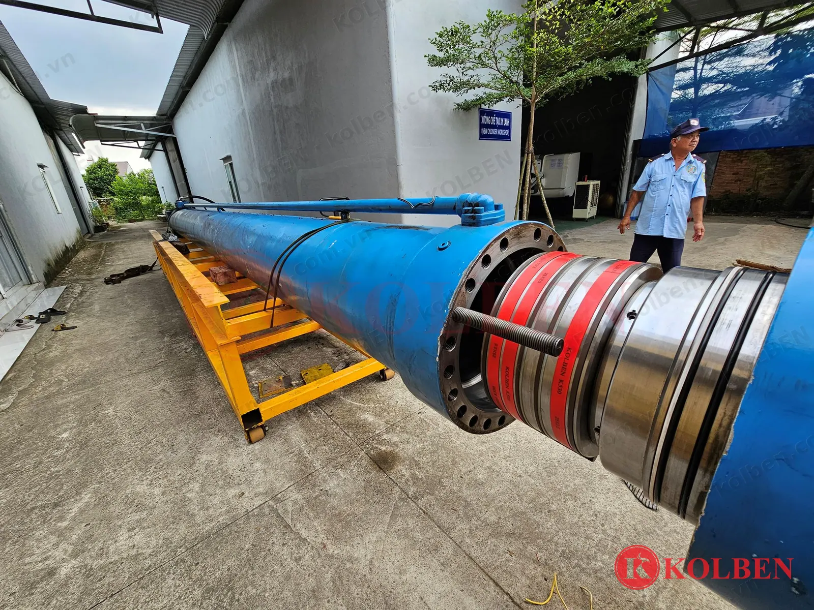 Sửa xy lanh, ben thủy lực