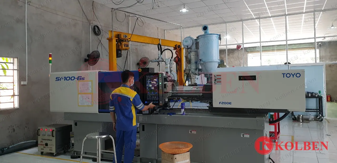 KOLBEN đầu tư máy mới từ TOYO Nhật Bản