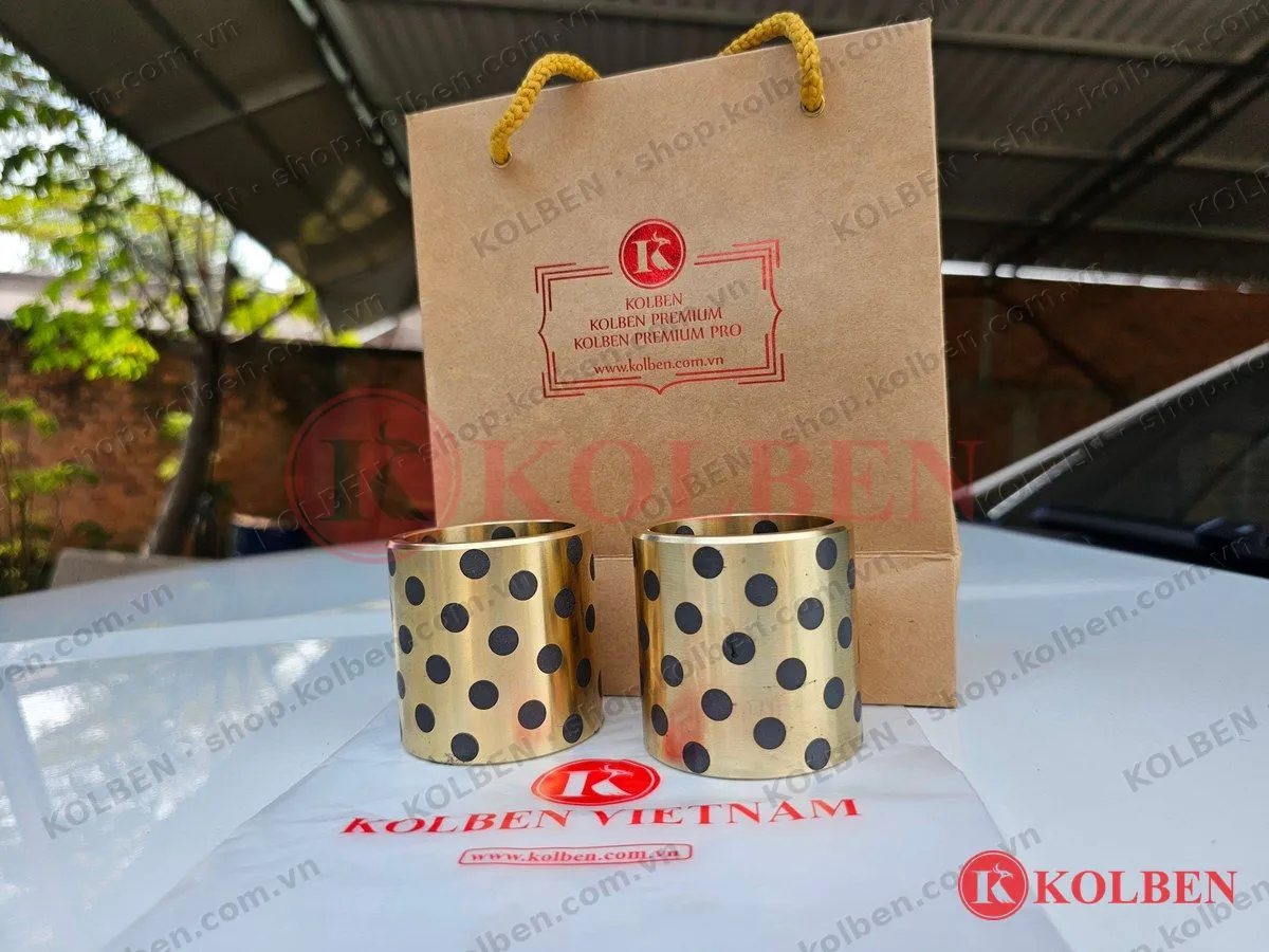 Bạc tự bôi trơn SPB – Bạc đồng graphite tự bôi trơn