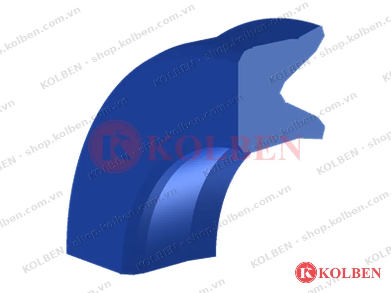 K621 Phớt U ty & piston, môi đối xứng KOLBEN – ảnh 2