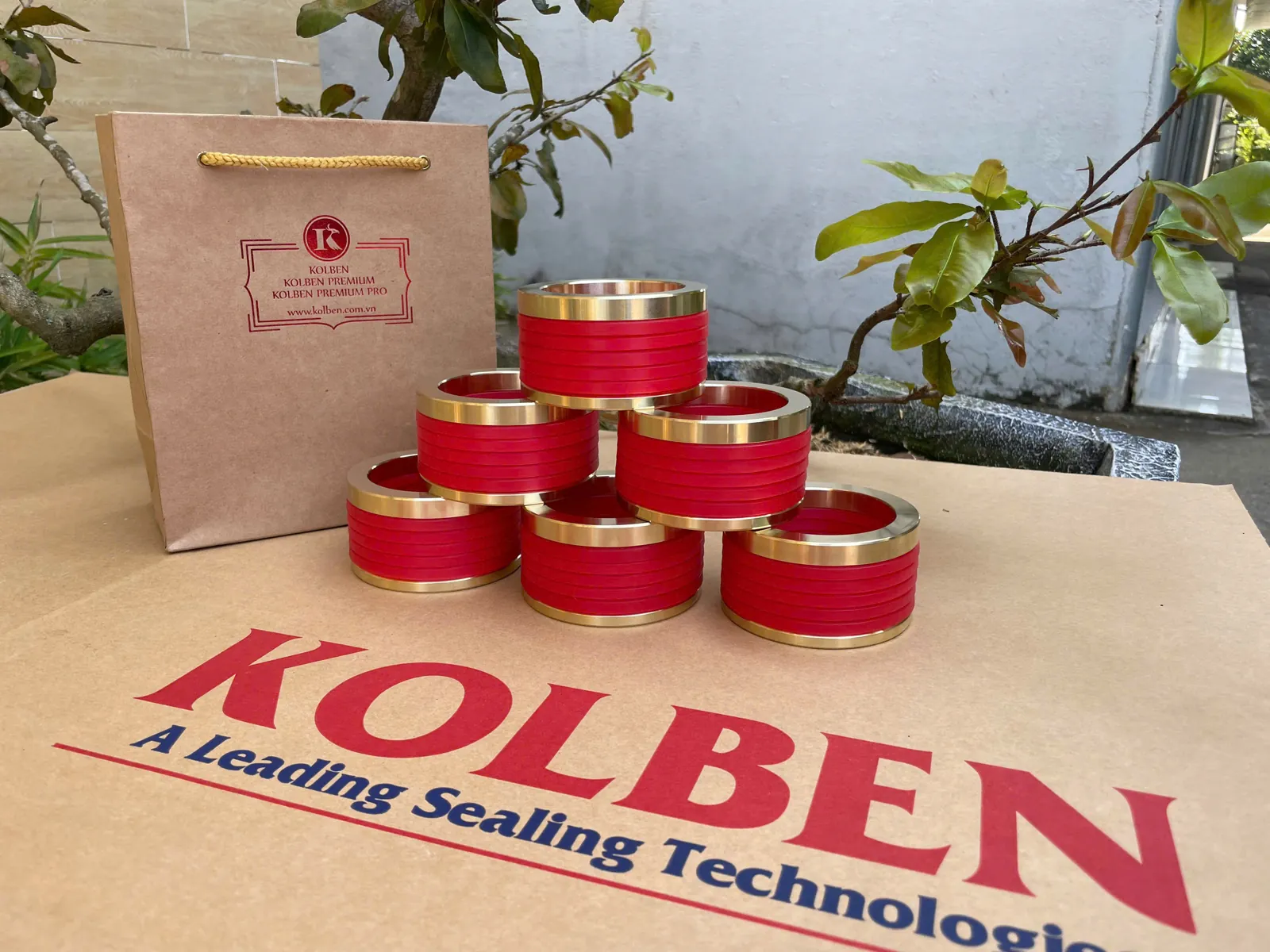 Phớt PU & vòng đồng gia công theo mẫu – KOLBEN